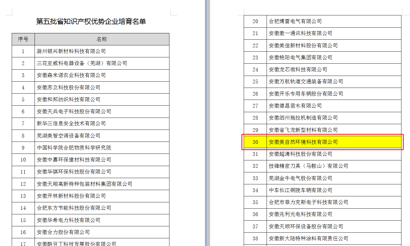 2021年省知识产权优势企业2